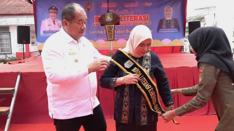 Bupati Asahan Lantik Bunda Literasi,