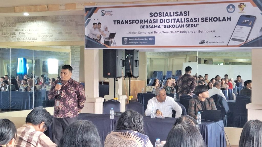 Dinas Pendidikan Simalungun Gelar Sosialisasi Transformasi Digitalisasi Sekolah