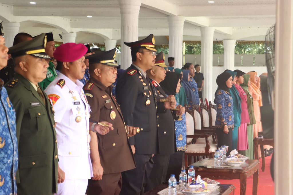 Kapolres Langkat Hadiri Upacara Peringatan Hari Pahlawan Ke-80