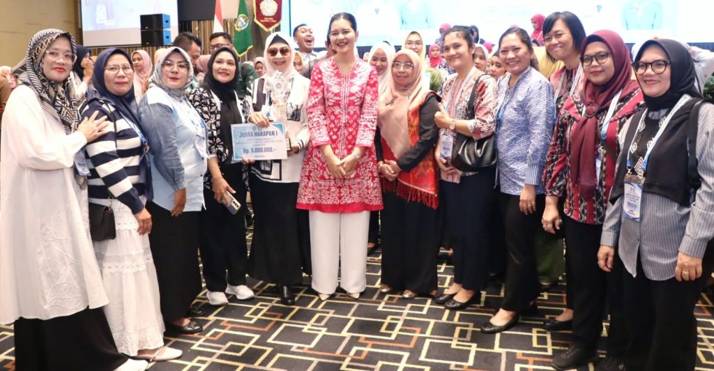 Ketua TP PKK Simalungun Hadiri Jambore Kader PKK Se-Sumut