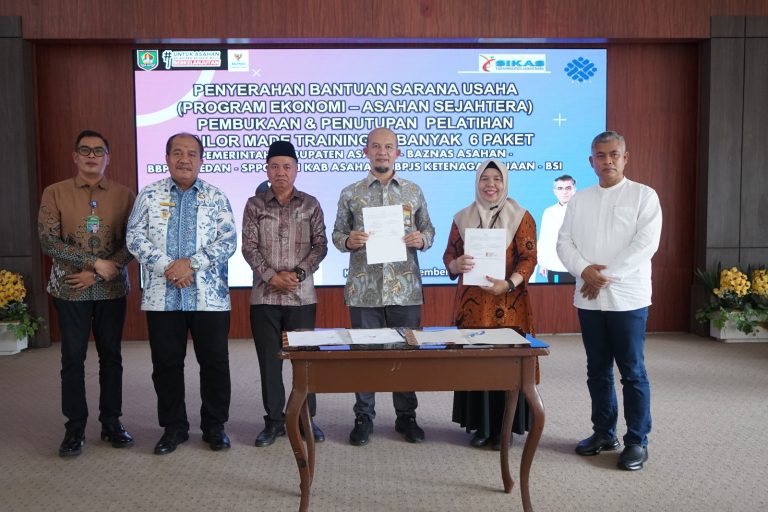 Pemkab Asahan Kolaborasi Cetak Tenaga Kerja Terampil dan Mandiri