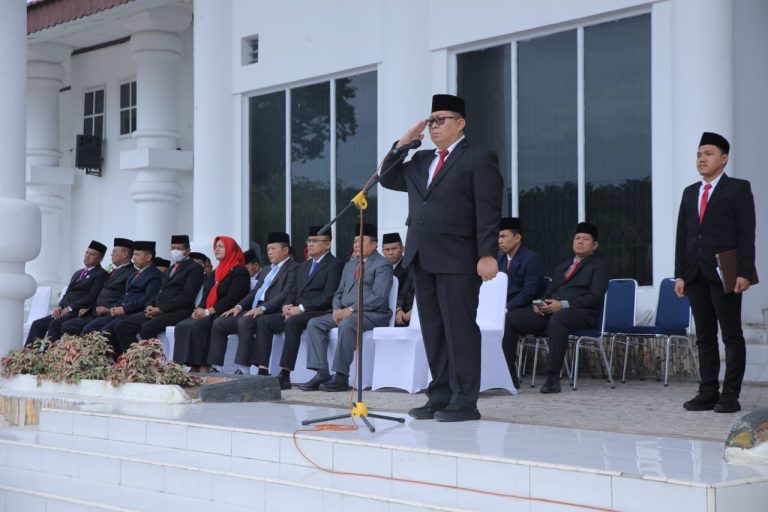 Sekda Asahan Pimpin Upacara