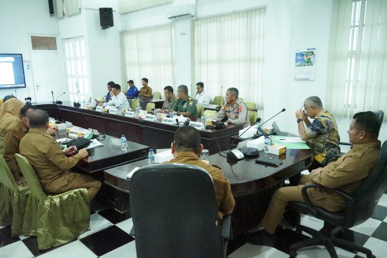 Wabup Asahan Ikuti Rakornas Pengendalian Inflasi dan Evaluasi Melalui Zoom Meeting