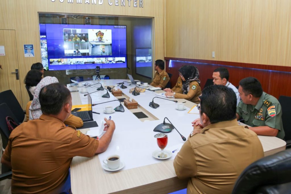 Walkot Wesly dan TPID Ikuti Rakor Soal Dukungan Program 3 Juta Rumah