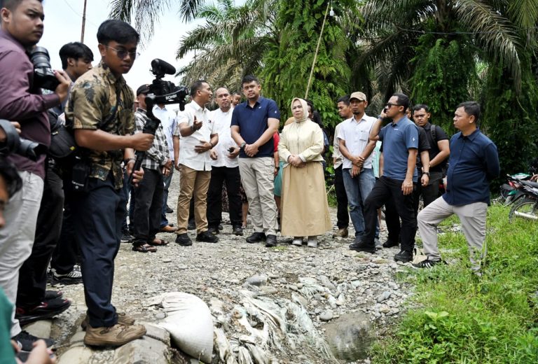 bobby bangun kembali Tujuh Jembatan Penghubung Destinasi Wisata Langkat