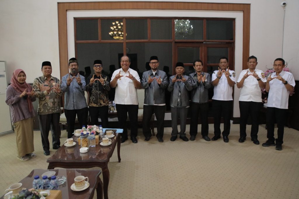 Bupati Taufik Terima Audiensi Badan Wakaf Indonesia (BWI) Asahan