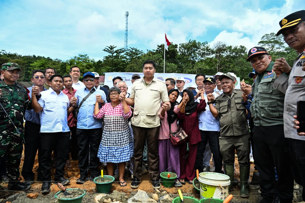 Groundbreaking Huntap Korban Bencana