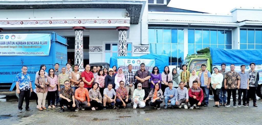 Pemkab Simalungun Salurkan Bantuan Kemanusiaan
