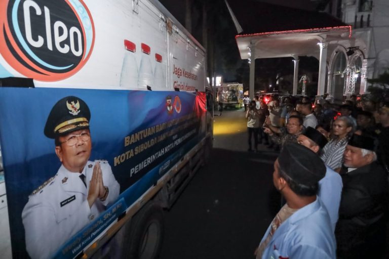 Pemko Siantar dan Forkopimda Berangkatkan Bantuan Kemanusiaan ke Tapanuli