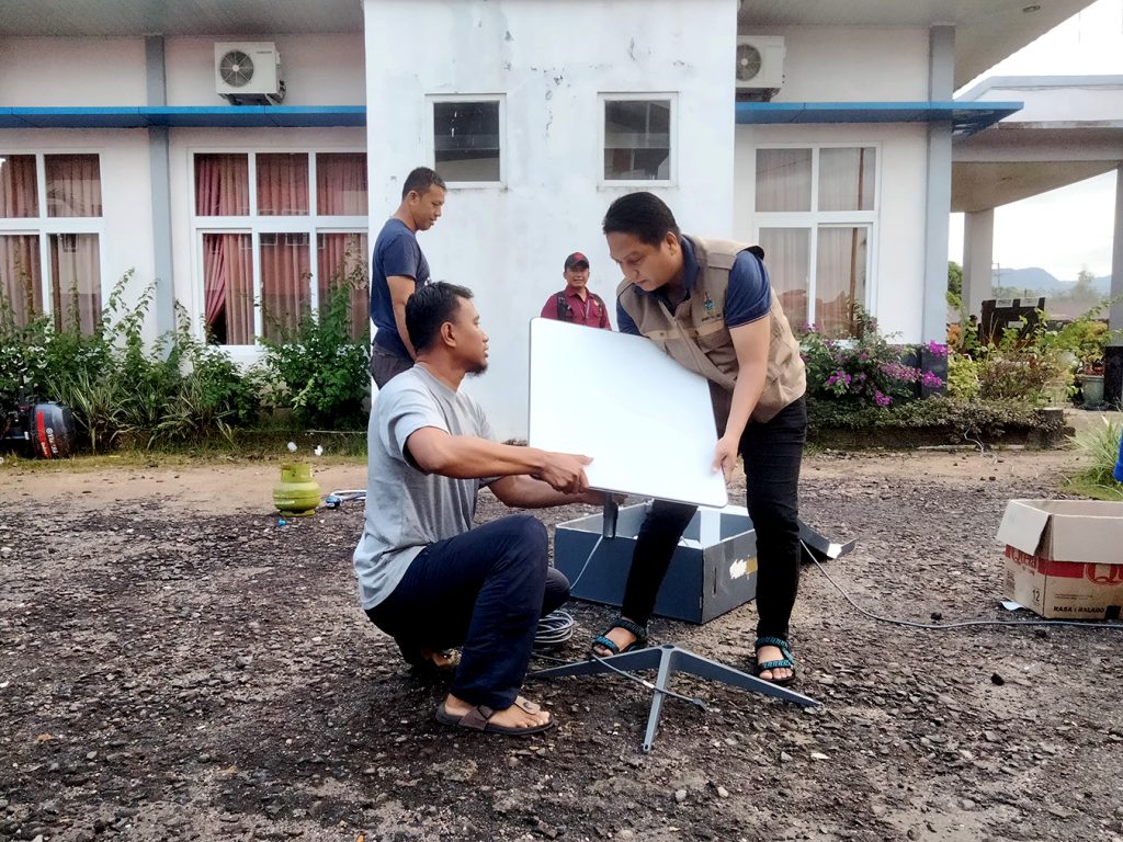 Pemprov Sumut Sediakan Internet Gratis di Lokasi Pengungsian Tapteng
