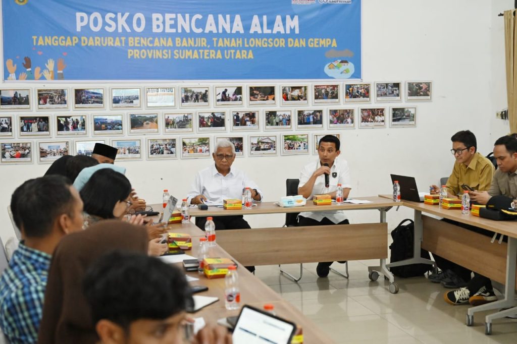 Pemprov Sumut bersama Kemenkoinfra Bahas Percepatan Pemulihan Pascabenca