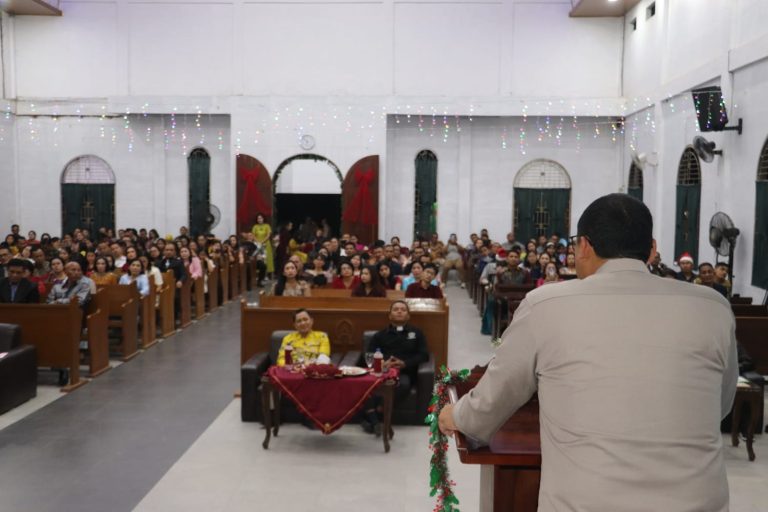Perayaan Natal Keluarga Besar Polres Langkat 2025
