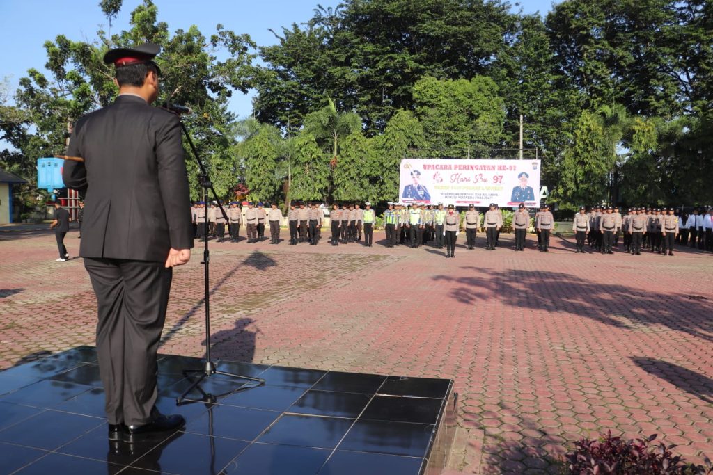 Polres Langkat Gelar Upacara Peringatan ke-97 Hari Ibu