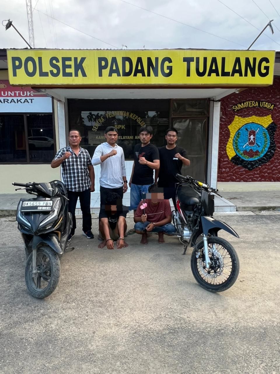 Polsek Padang Tualang Ungkap Kasus Pencurian Sepeda Motor