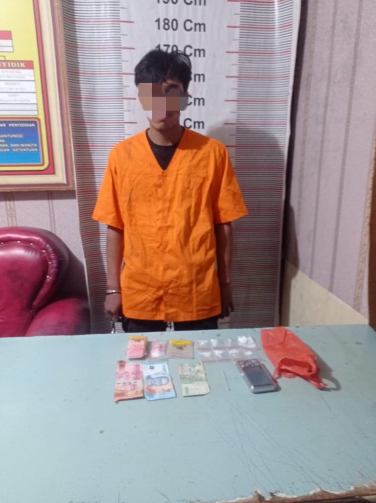 Polsek Secanggang Ringkus Pengedar Sabu