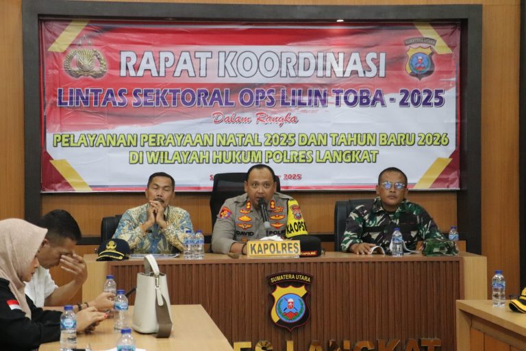 Rakor Lintas Sektoral Ops Lilin TOBA 2025