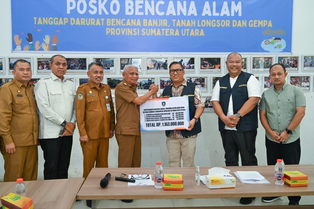 Wagub Sumut Terima Bantuan Rp1,153 Miliar dari Kepri,