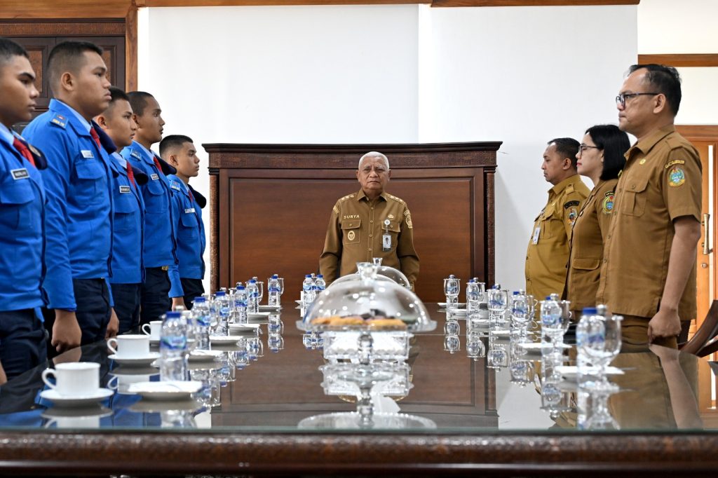 Wagub Surya Terima Audiensi Siswa SMA Taruna Nusantara