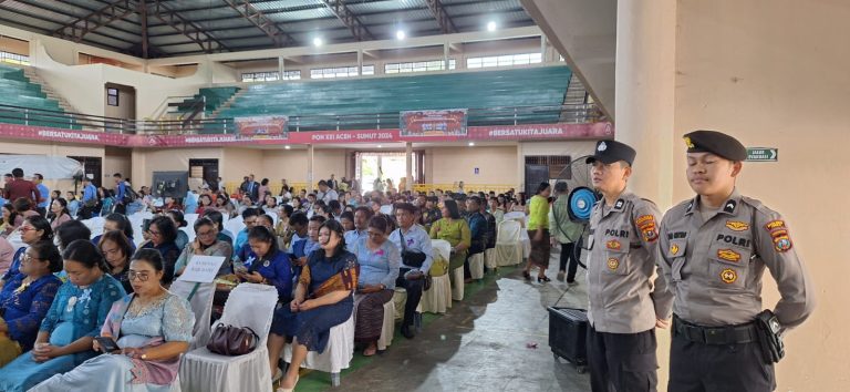 Perayaan Natal Bersama Bimas Kristen Kemenag Sumut