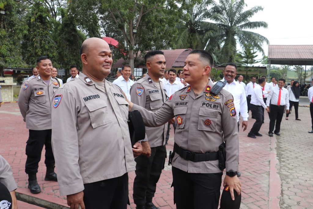 Wakapolres Langkat KOMPOL Husnil Mubarok Daulay sampaikan atensinya