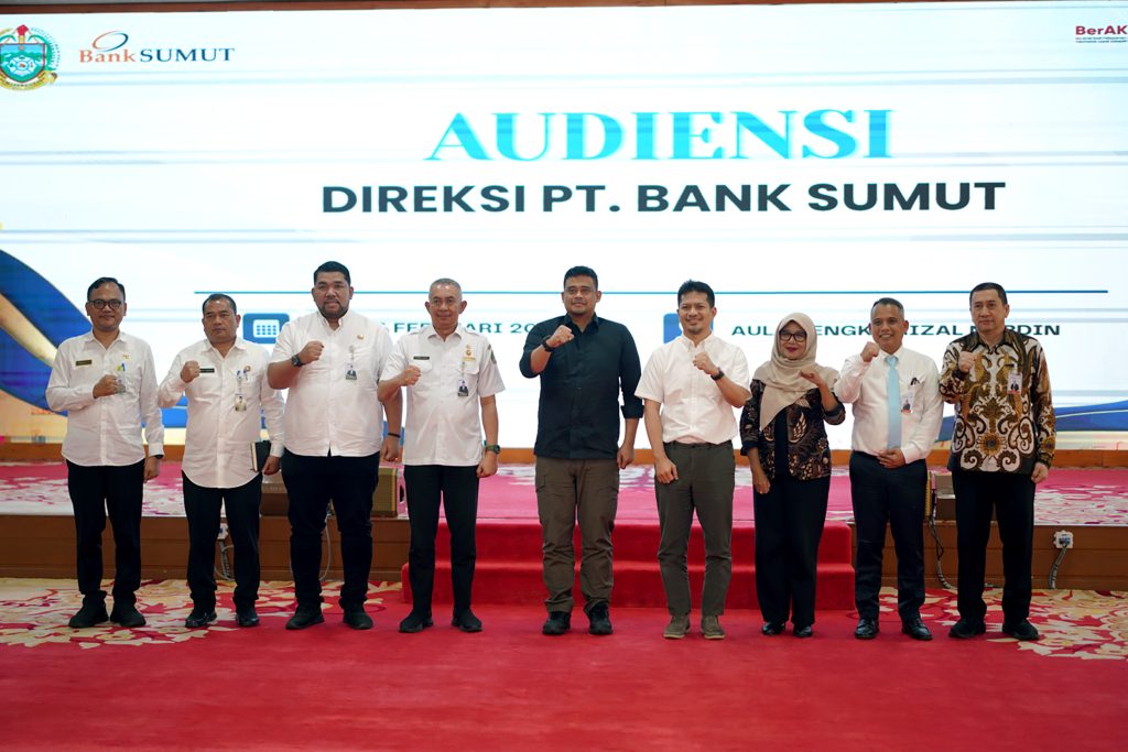 Bobby Nasution Minta Dirut Baru Bawa Bank Sumut Lebih Progresif