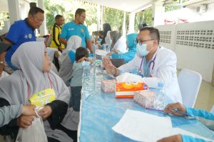 247 Jemaah Calon Haji Asahan Jalani Uji Kebugaran Jasmani