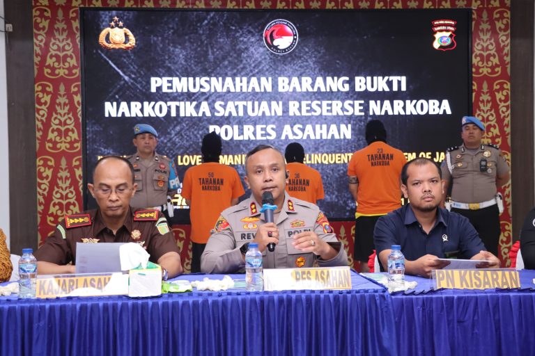 Forwaka Persoalkan Selisih Barang Bukti Saat Pemusnahan Narkoba
