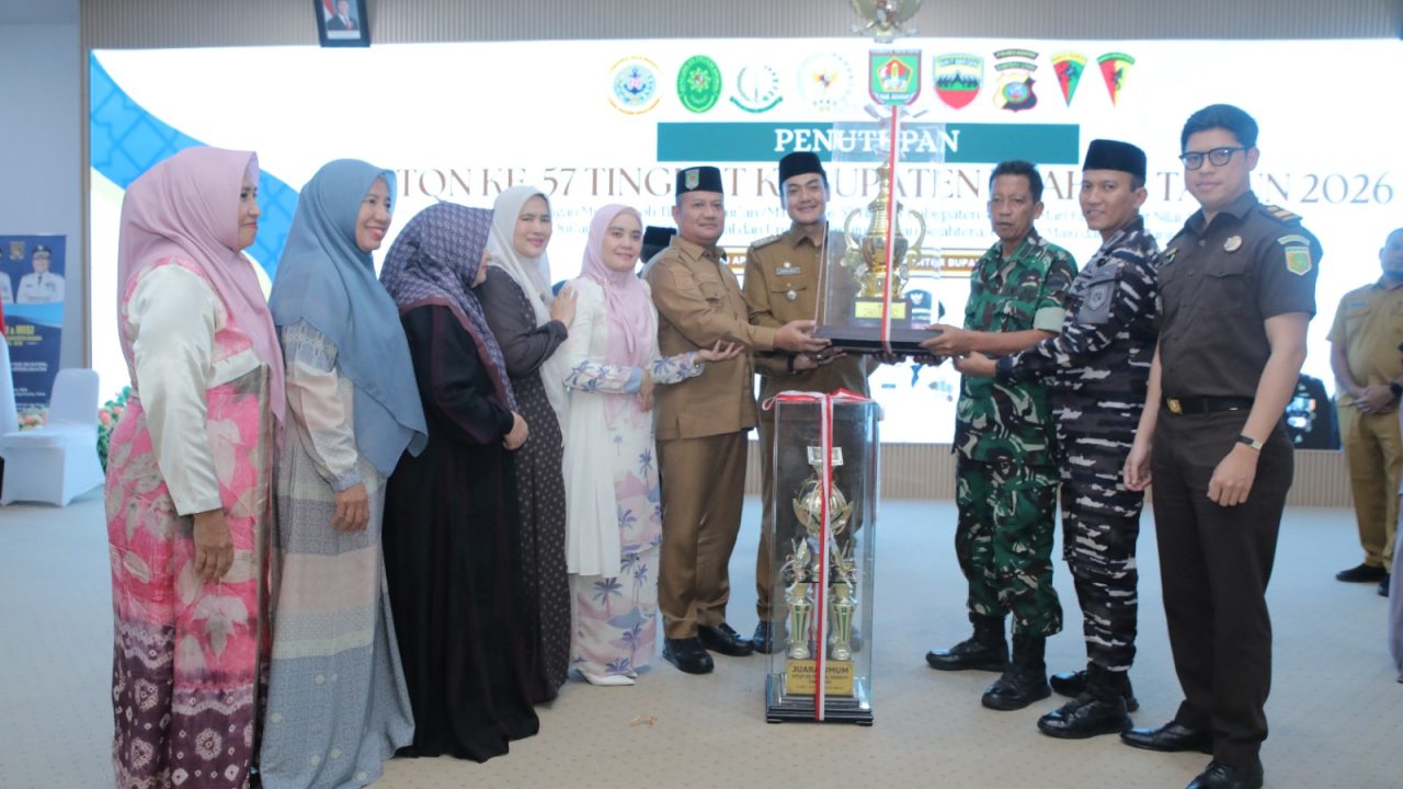 Kisaran Barat Sabet Juara Umum pada Penutupan MTQN ke-57
