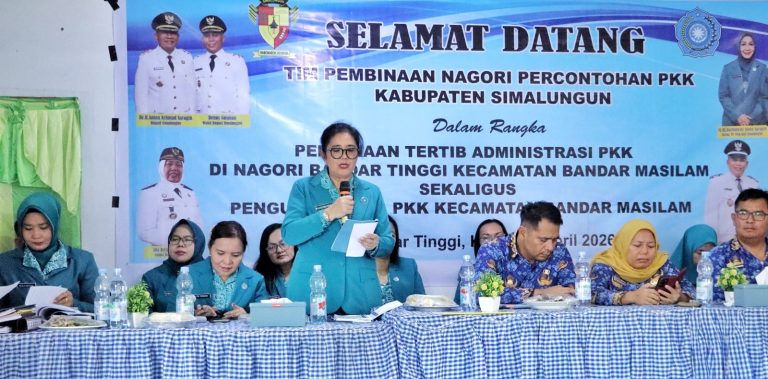Pembinaan Tertib Administrasi PKK Nagori Bandar Tinggi