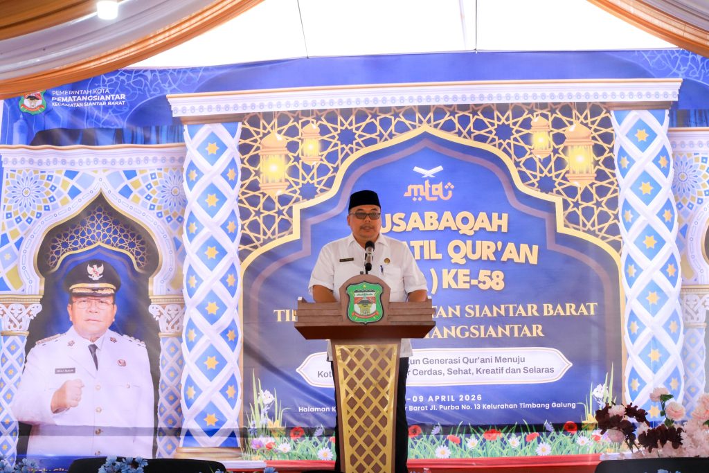 Pemko Siantar MTQN Merupakan Sarana Perkuat Keimanan