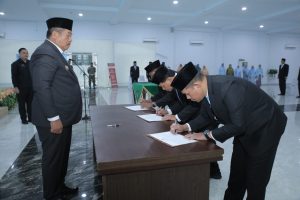 Bupati Asahan Lantik Sejumlah Pejabat Strategis