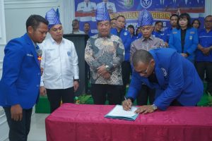 Bupati Taufik Hadiri Pelantikan Pengurus DPC GAMKI Asahan