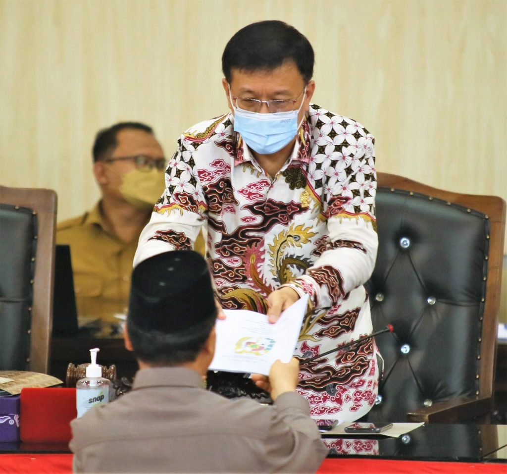 Rekomendasi DPRD Medan Terhadap LKPJ 2021 Kepada Kepala Daerah
