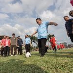 Walkot Wesly Kick Off Tanda Liga Sepak Bola Usia Dini Resmi Dimulai