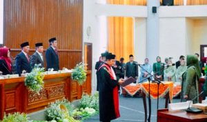 Riyin Nur Asiyah, dilantik sebagai Ketua DPRD Kabupaten Magetan